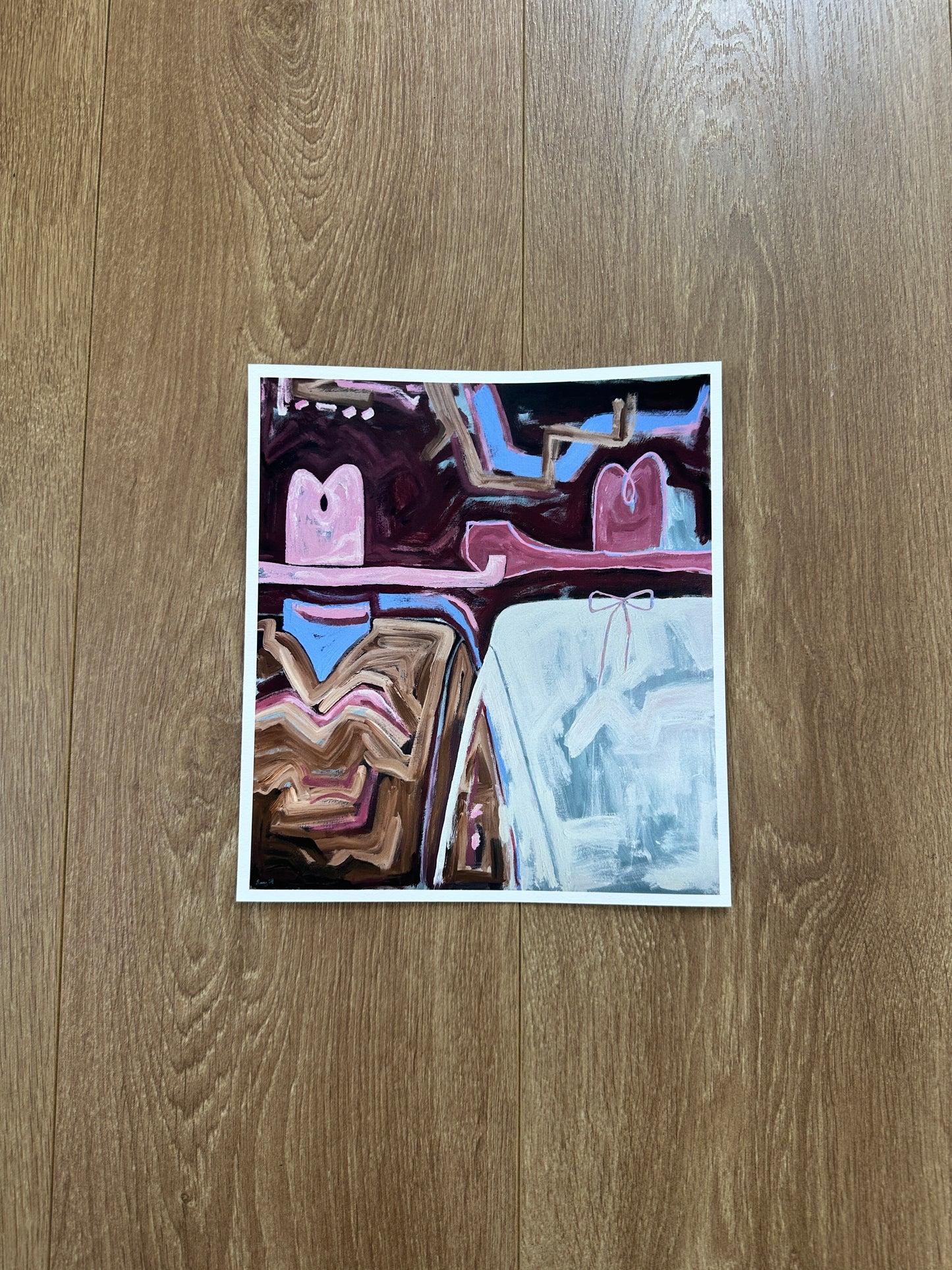 Hey I'm Gliding Here (test print)